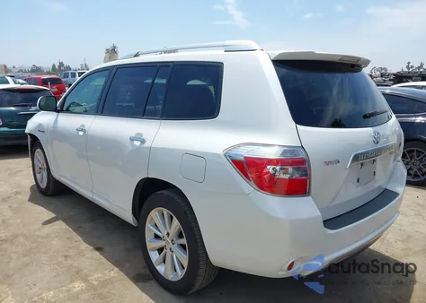 2008 Toyota Highlander Hybrid from USA, damaged, VIN JTEEW41A282014870